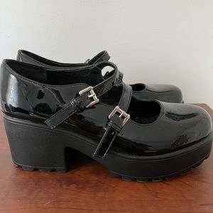 Nasty Gal Platform Mary Jane Heels